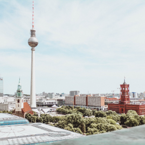 Energieberatung Berlin - Funkturm in Berlin als Symbol für energetische Erneuerung.